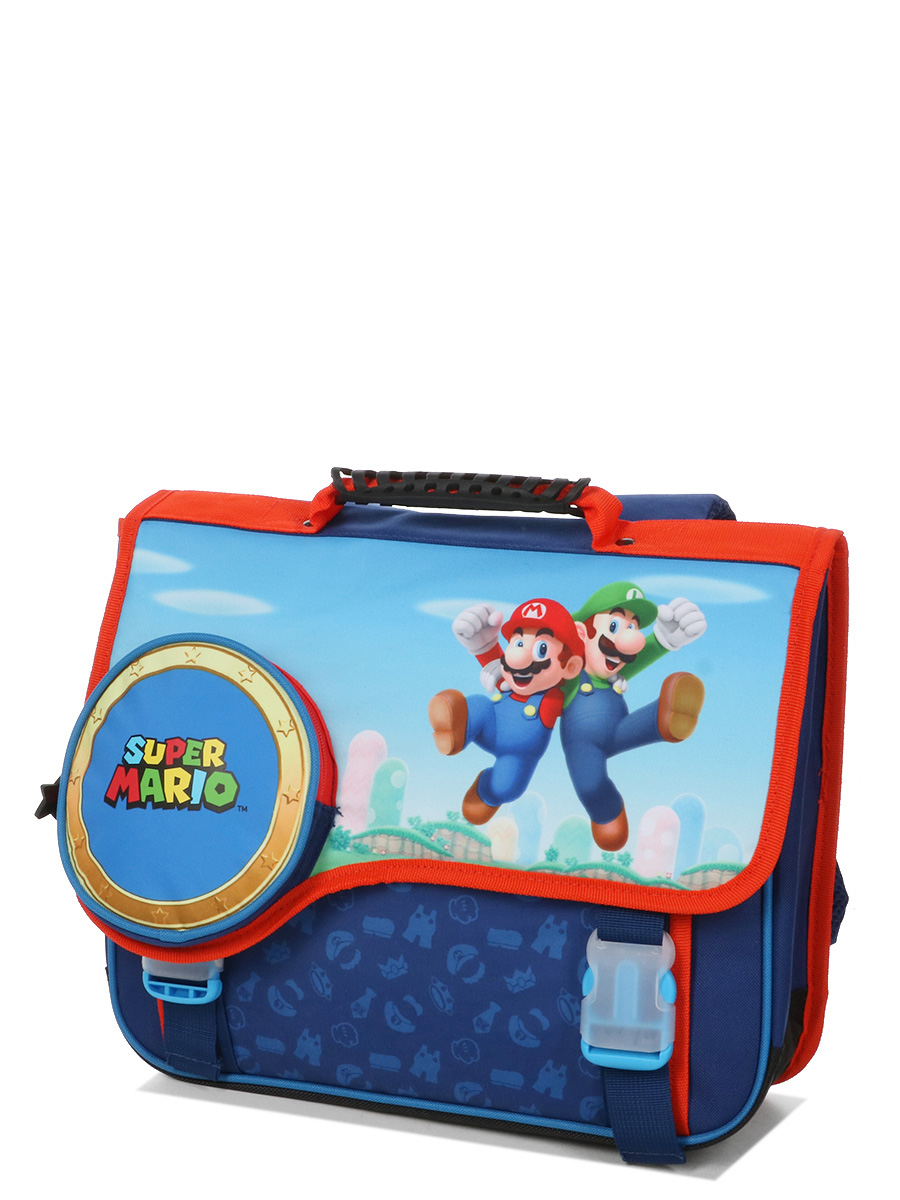 Cartable Super Mario Etoile d'Or 38 cm