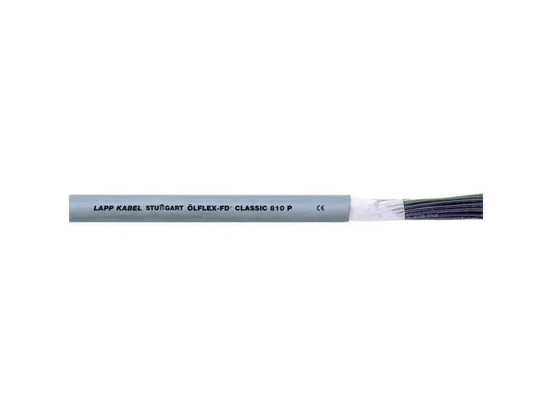 LAPP 26382/50 Slæbekædekabel ÖLFLEX® CLASSIC FD 810 P 5 G 4 mm² Grå 50 m