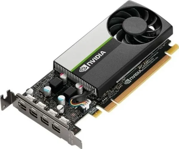 NVIDIA T1000 - grafikkort - 8 GB GDDR6 - PCIe 3.0 x16 lavprofil - 4 x Mini DisplayPort