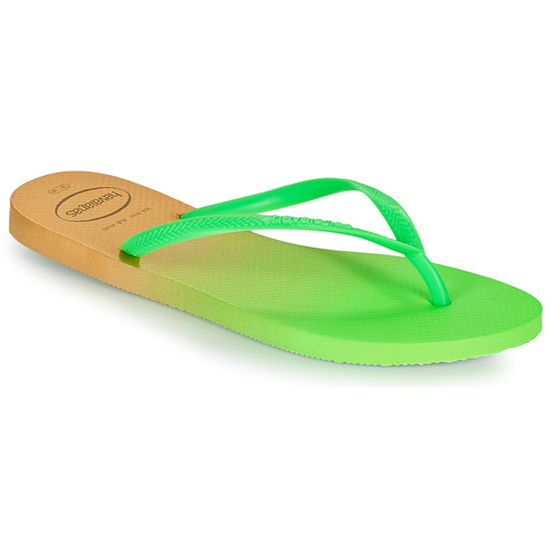 Havaianas - SLIM GRADIENT - Blanc / Vert