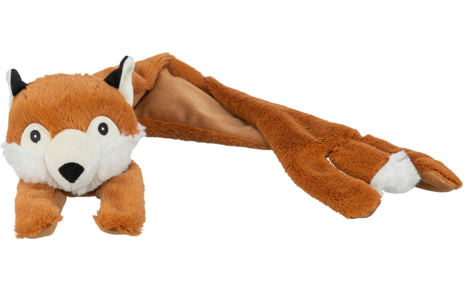 Hunde-Spielzeug Schlenker-Fuchs, 50 cm, BraunPlüschtier