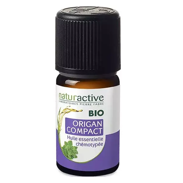 Óleo Essencial de Orégano Orgânico Naturaactive - Compacto 5ml