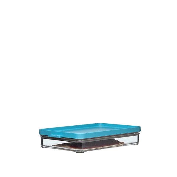 Boîte réfrigérateur plastique 0.5L bleu Mepal