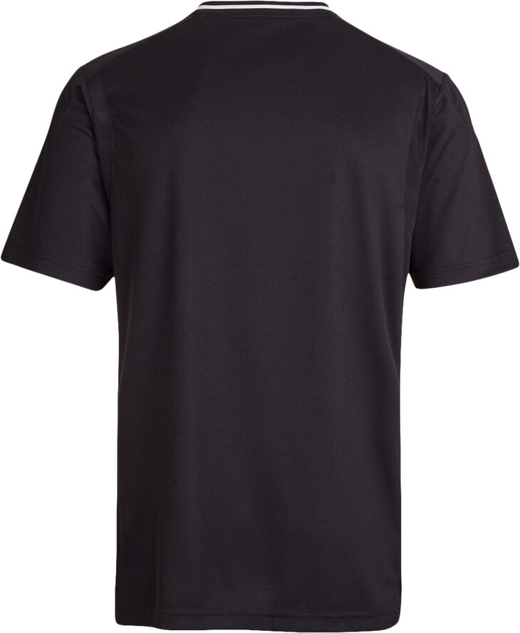 Hummel Sirius SS V-Neck Jersey Jr. Sort