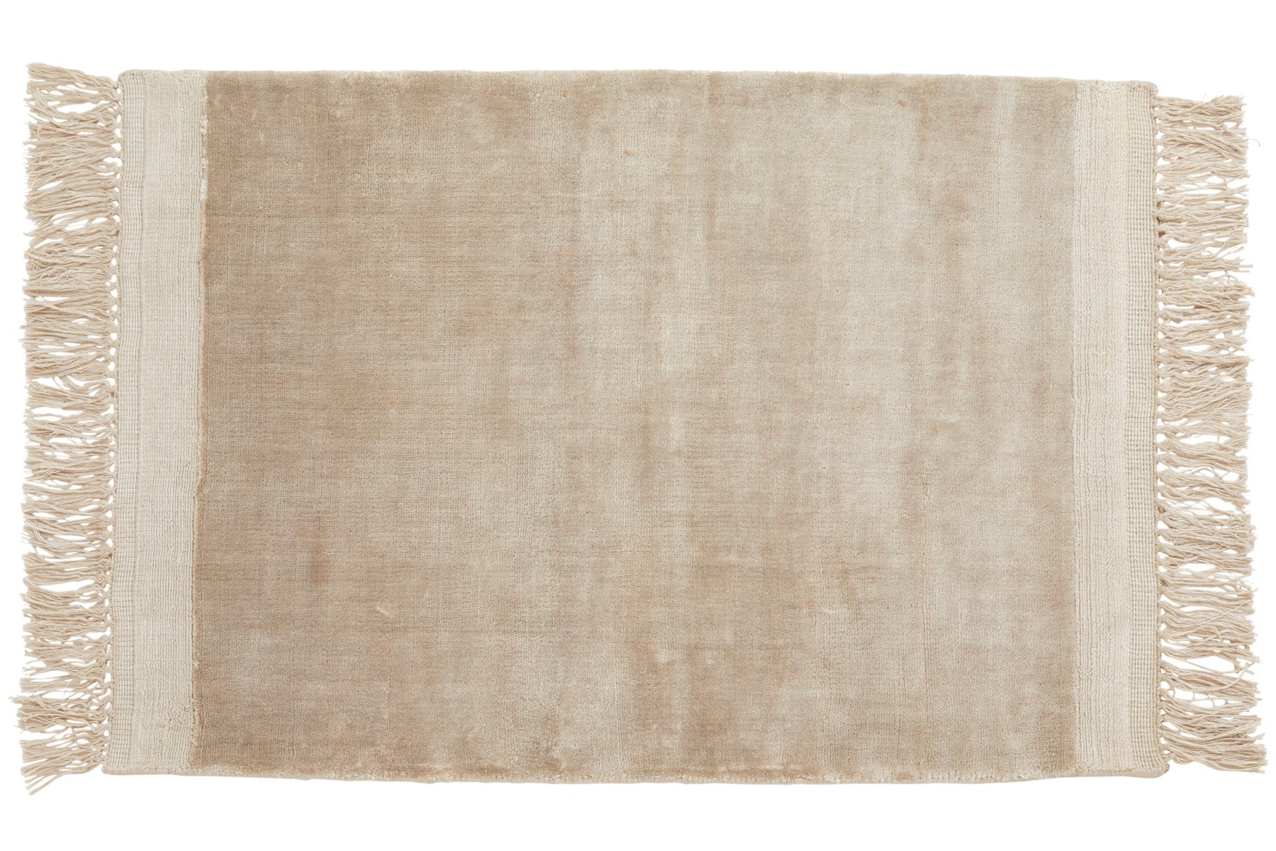 Nordal  Filuca shiny tæppe, beige - 160x240 cm