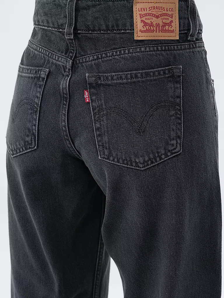 LEVI'S® Jeans Straight Fit SUPERLOW schwarz