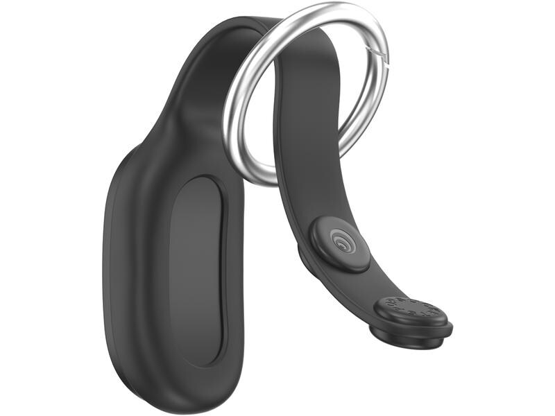 PopSockets Schlüsselanhänger PopPucks Starter Pack Black Fl Schlüsselring mit Trickmagnet