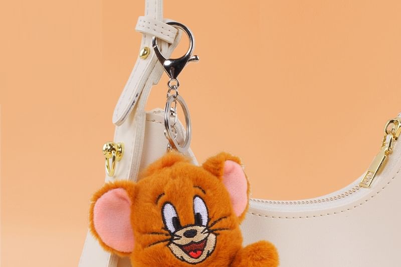 HUGKIS - Tom & Jerry Food Pluche Tashanger Sleutelhanger (Verschillende Ontwerpen)