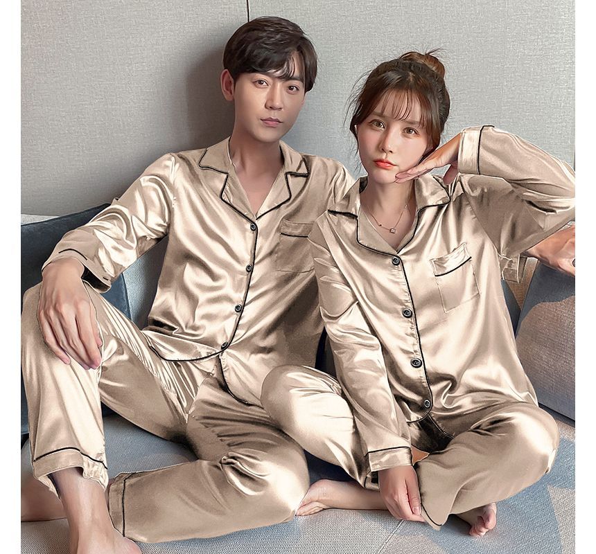 Dazzli - Bijpassende geruite pyjamaset voor koppels
