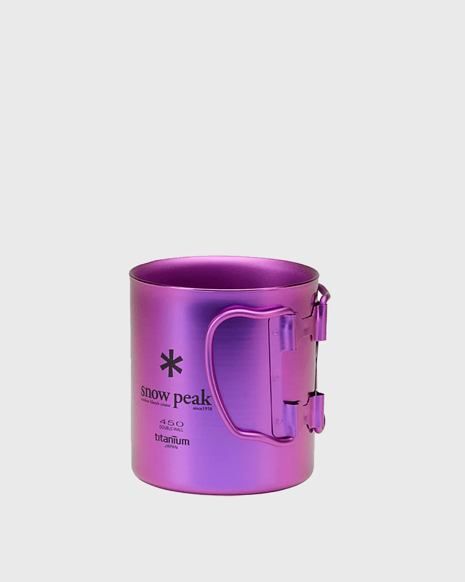 Snow Peak TITANIUM SINGLE WALL MUG 450ML