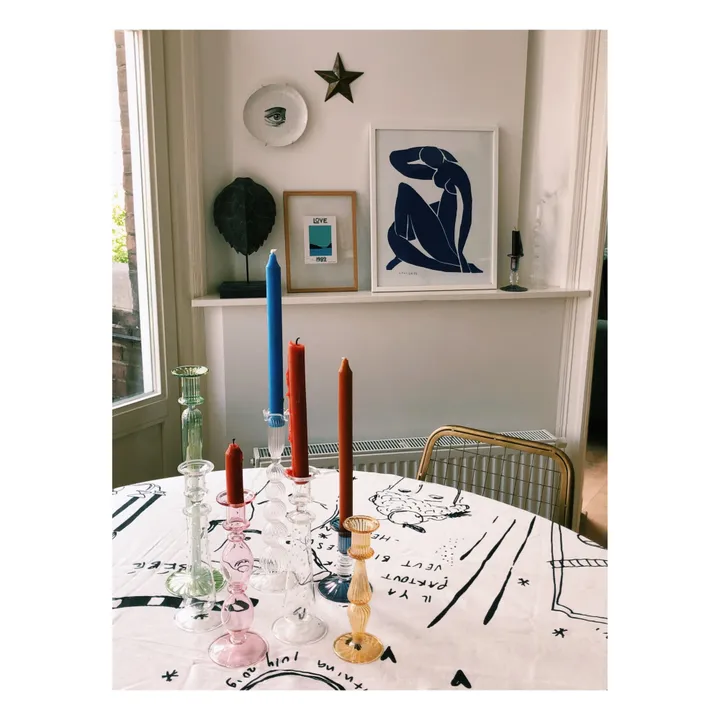 Anna + Nina Bougeoir Dioni en verre