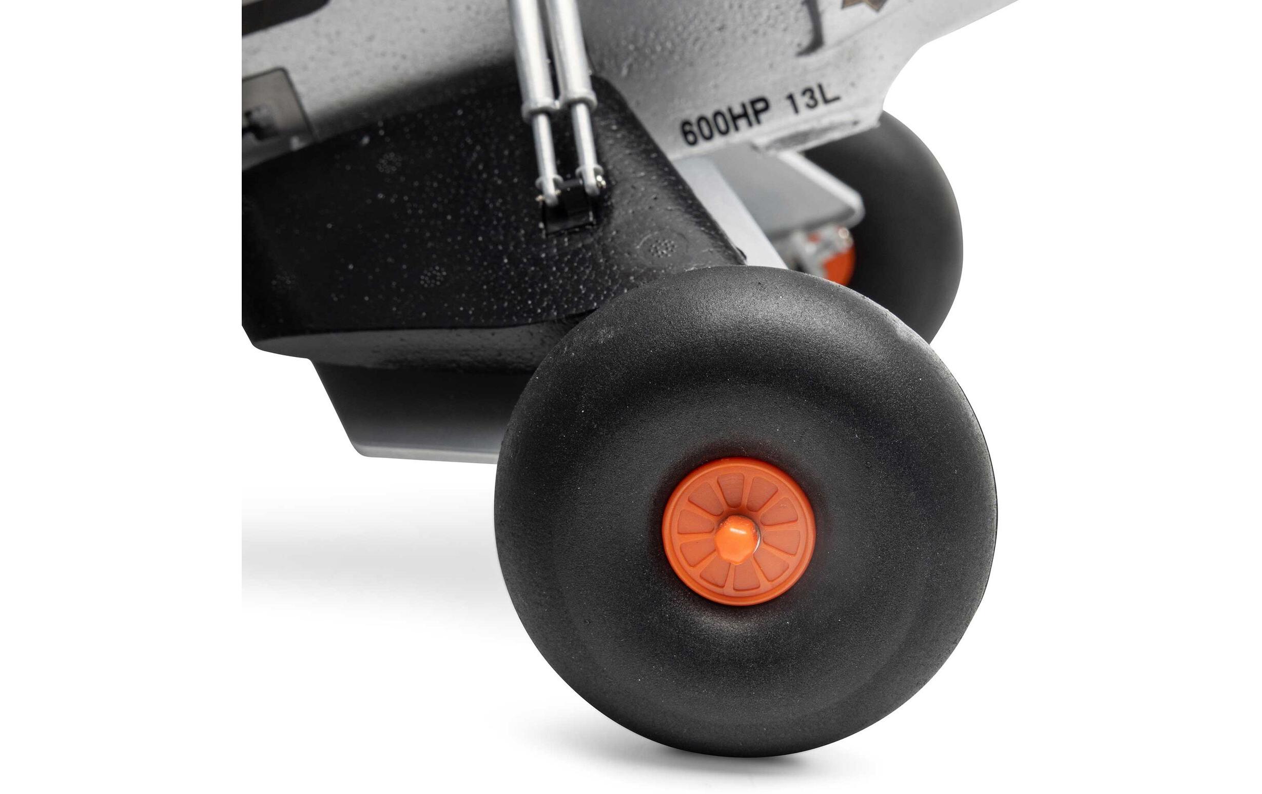 Motorflugzeug Micro Srappy 800 mm EP AS3X & SAFE, BNF Basic<br>Flugmodell im UMX Format