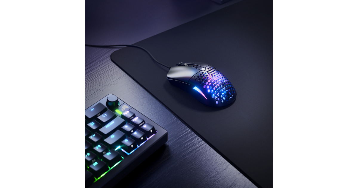GloriousModel O Eternal gaming muis  (Zwart, 100 - 12.000 DPI, RGB)