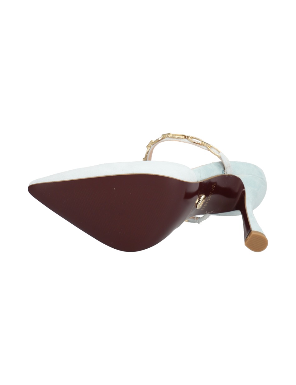 Veloursleder Pantoffel