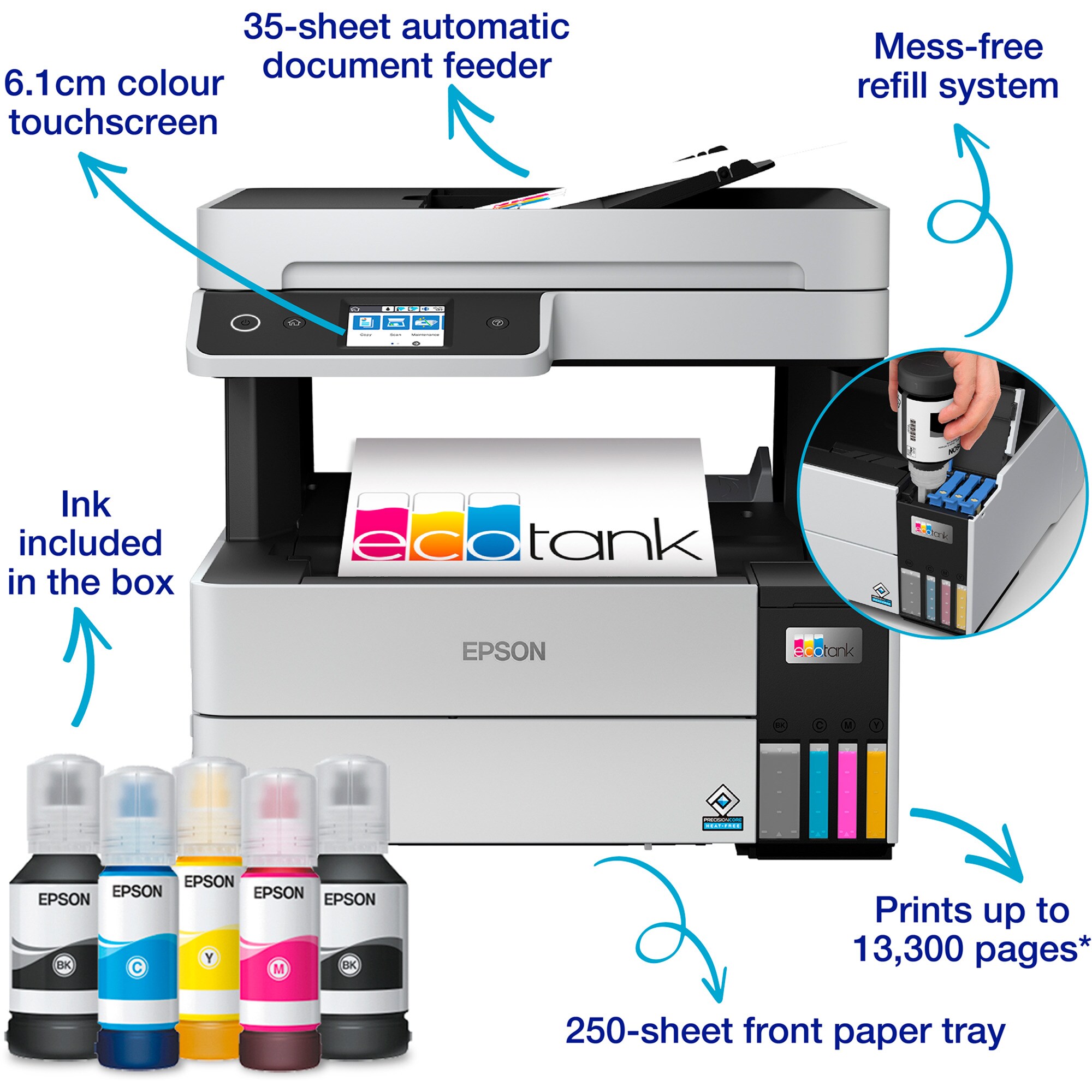 Epson Multifunktionsdrucker EcoTank ET-5150