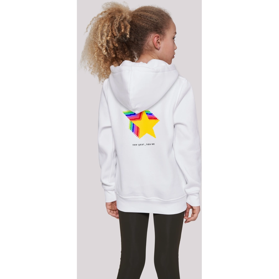 F4NT4STIC Hoodie SIlvester Party Happy People Only weiß
