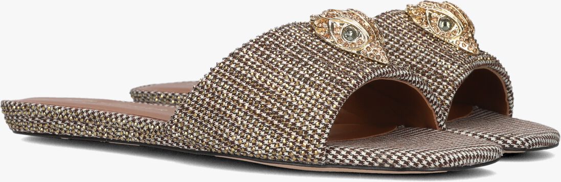 KURT GEIGER LONDON beige kurt geiger london slippers kensington flat