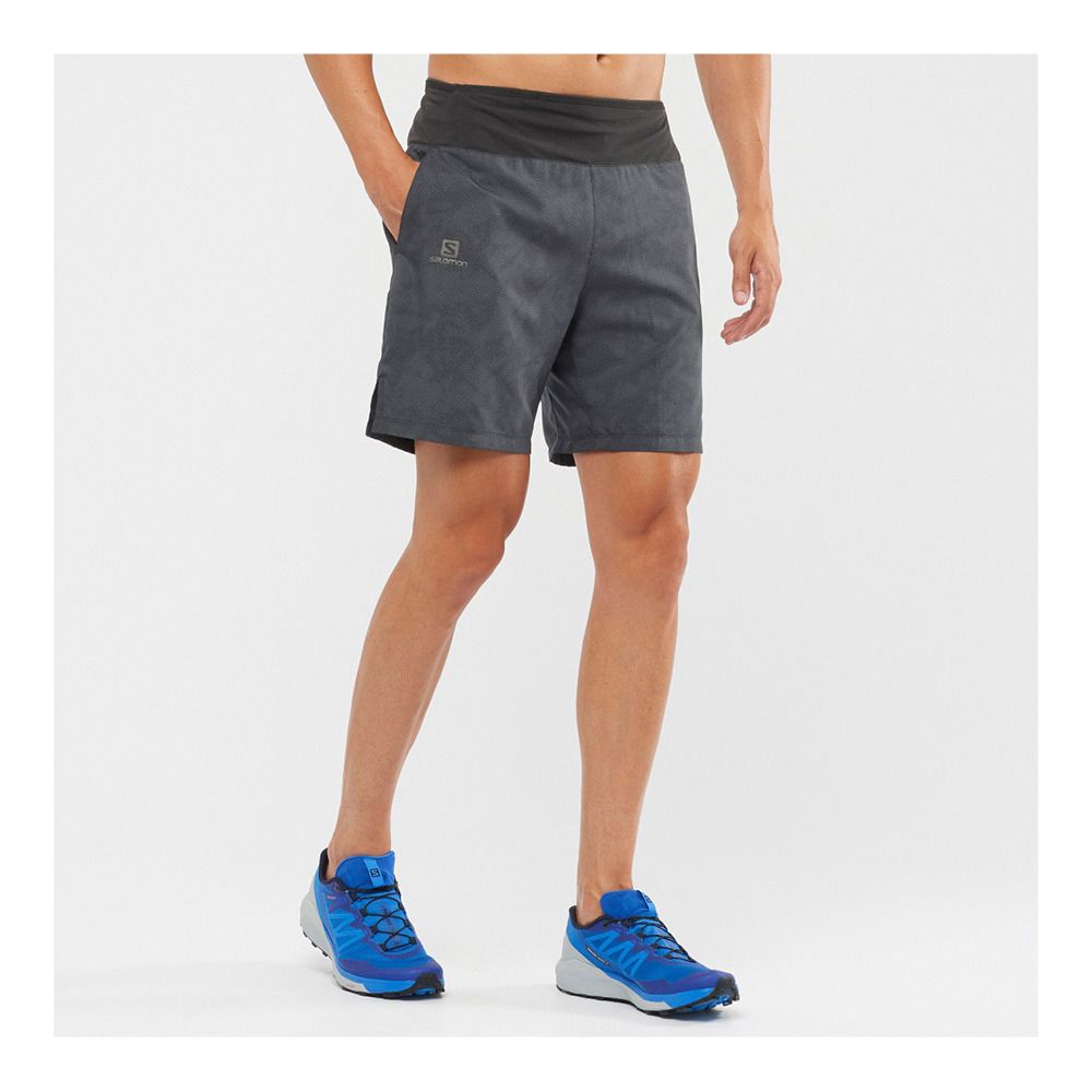 Salomon XA 7'' - Short Homme black/ao