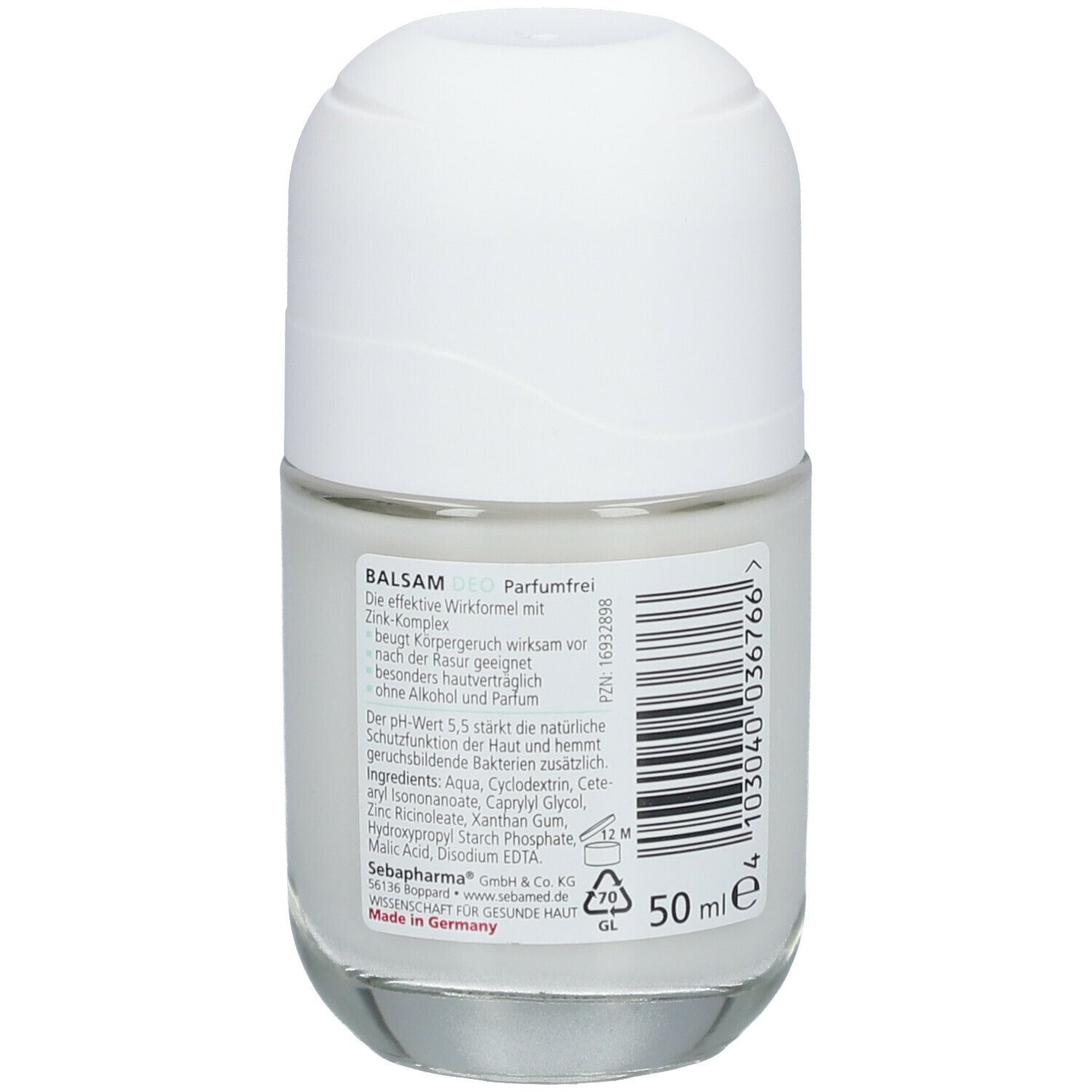 Balsam Deo Parfumfrei Roll-On