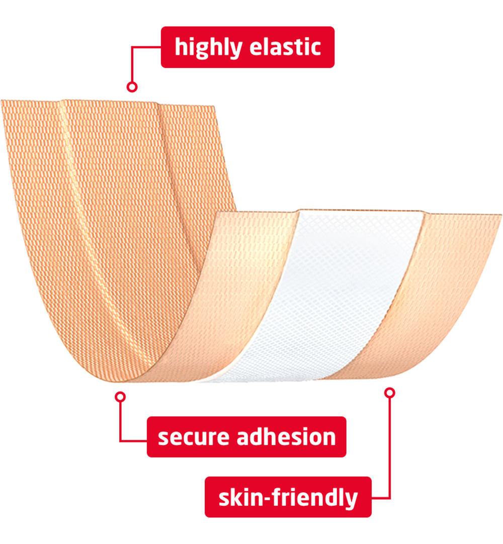 Leukoplast Elastic 1m x 6 cm (1 stuk)