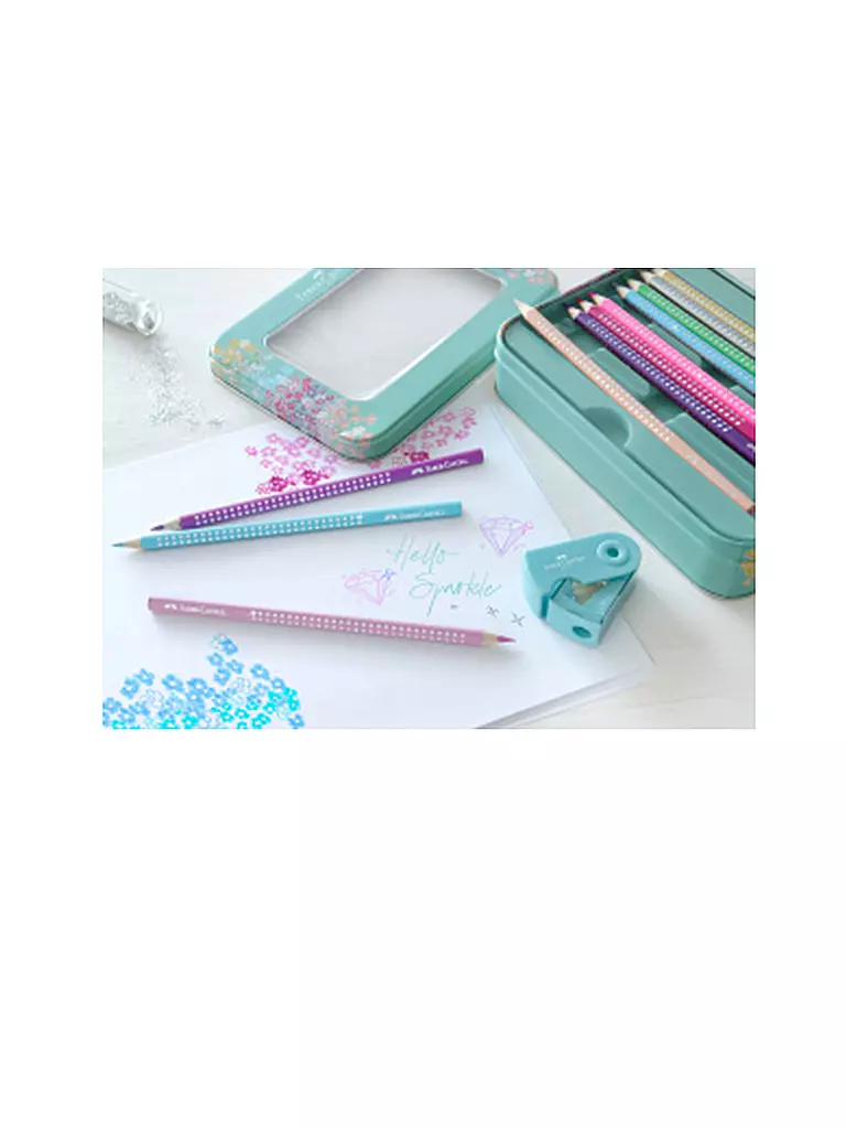 FABER-CASTELL Geschenkset Sparkle Buntstifte keine Farbe
