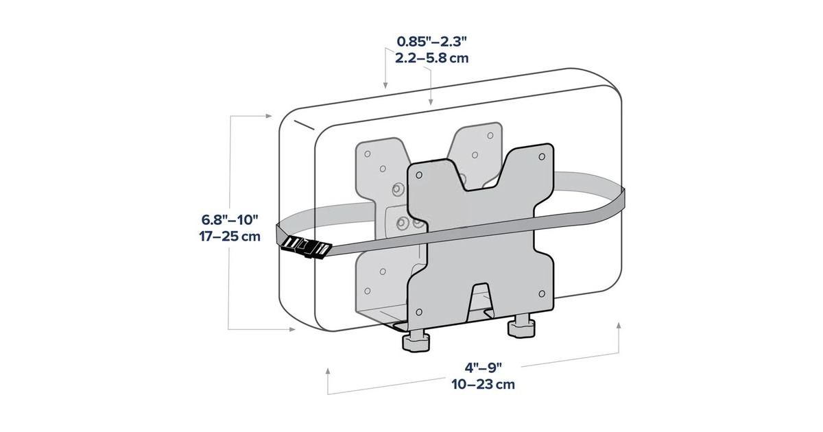 ErgotronMini PC Mount houder  (Wit)