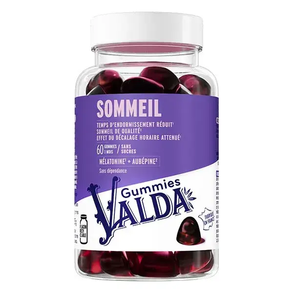 Valda Gummies Sommeil, Arôme naturel - Goût fruits des bois
