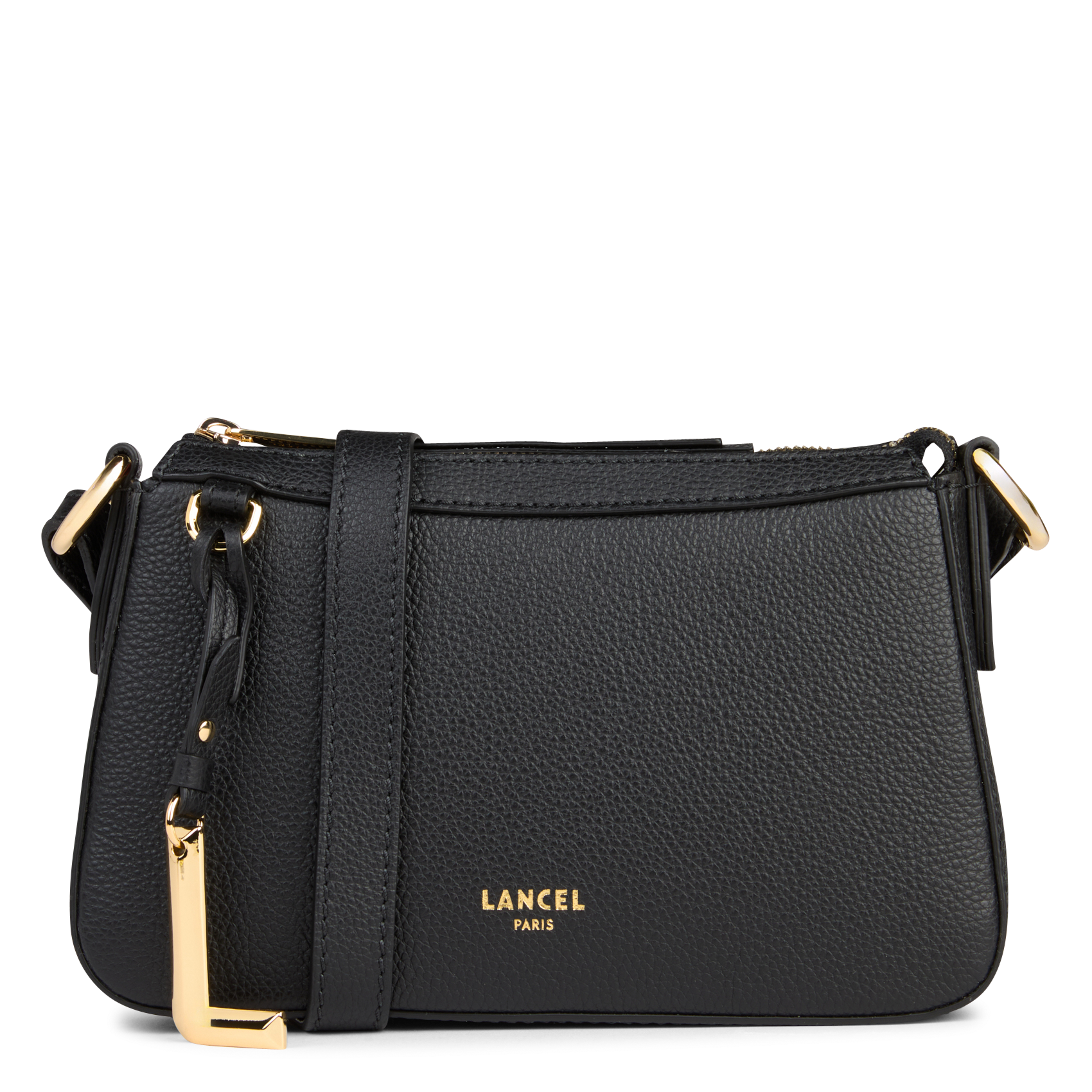FAUBOURG - Sac bandoulière en cuir | Noir