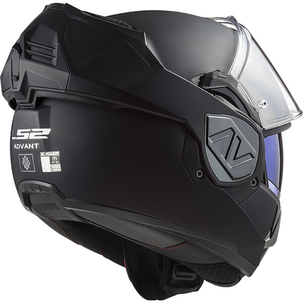 LS2 - Casque FF906 Advant Solid / intercom intégré Noir Mat