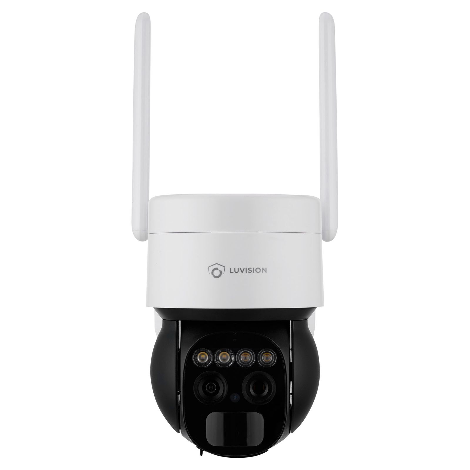 LUVISION 4G / LTE DUO PTZ Solar Überwachungskamera Kamera für SIM Karte Zoom Sirene