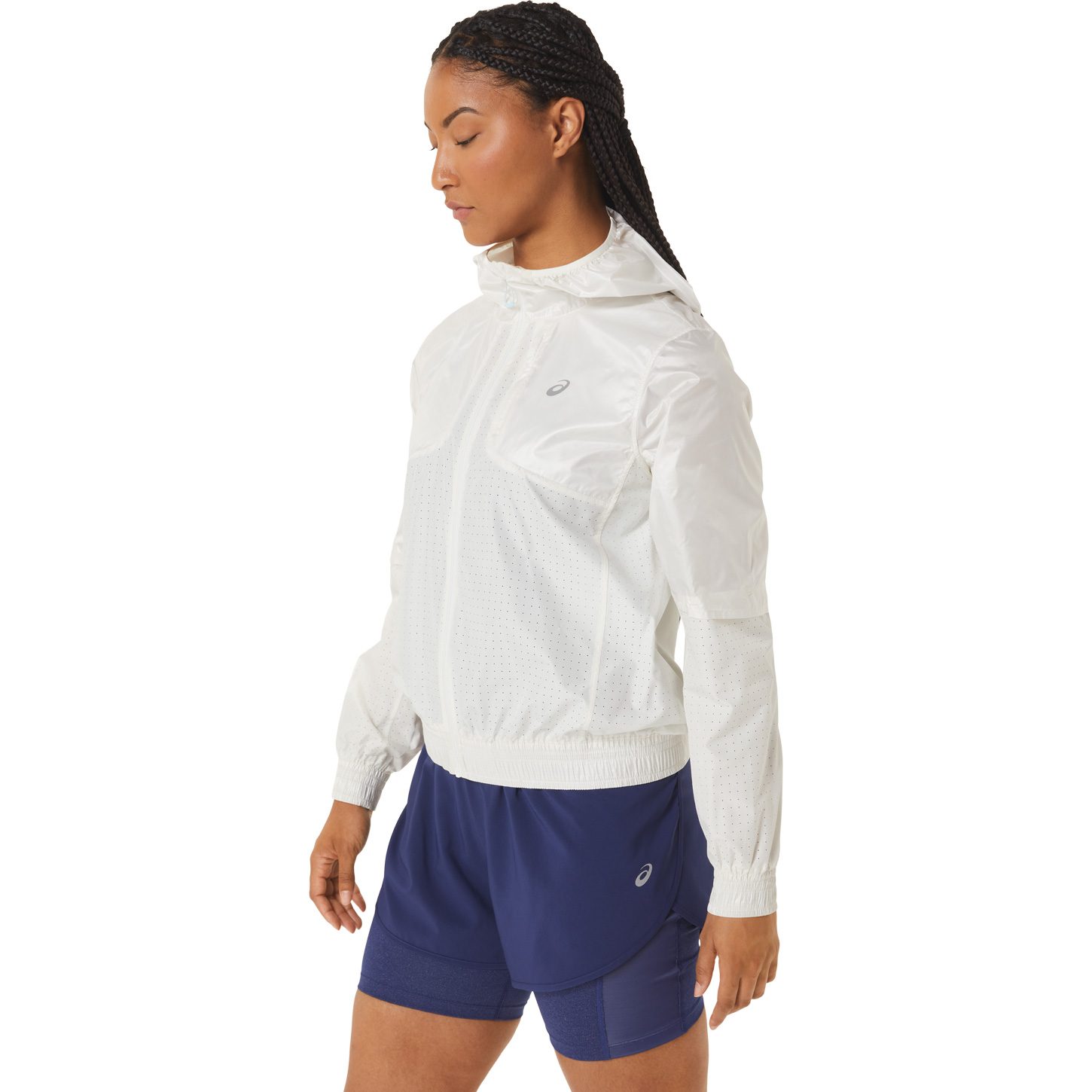 ASICS Nagino Run Jacke Damen cream