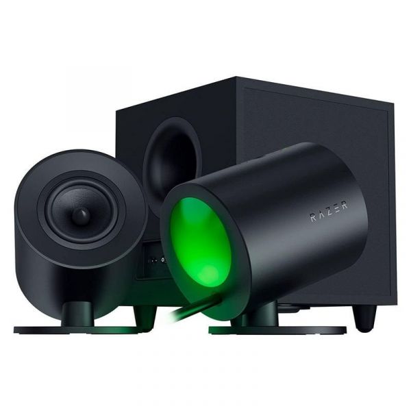 Razer Nommo V2 Colunas Gaming 2.1 RGB Bluetooth/USB Pretos
