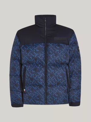 Jaqueta puffer TH Warm New York com monograma