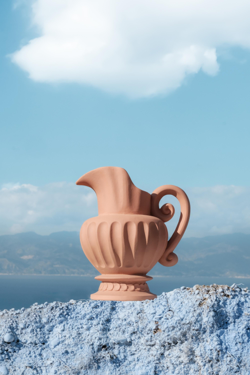 Seletti Magna Graecia karaf terracotta