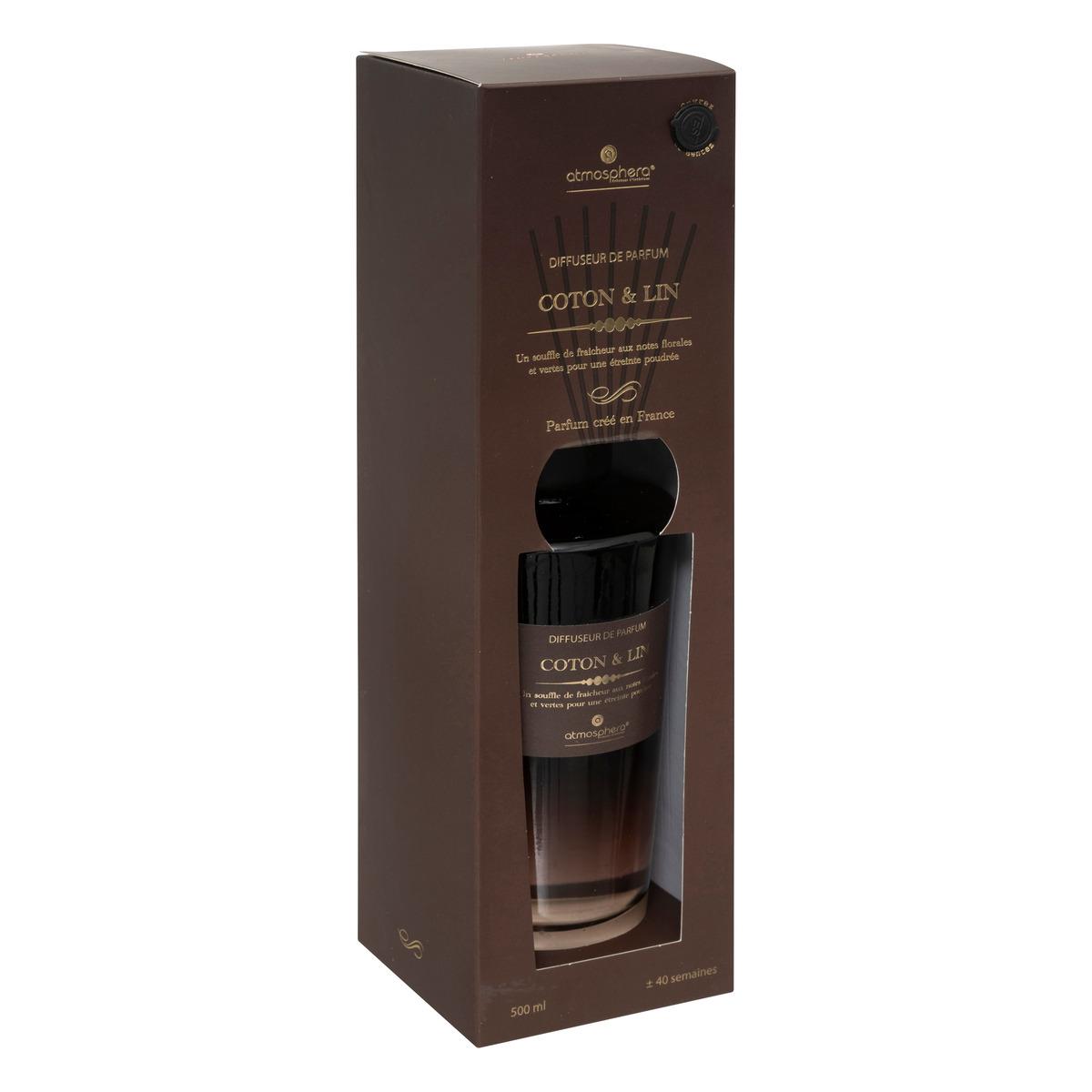 DIFFUSEUR VERRE ALMA COTON 500ML