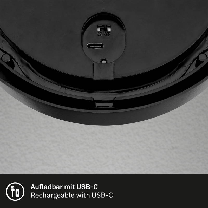 Briloner Akku-Außenwandleuchte
