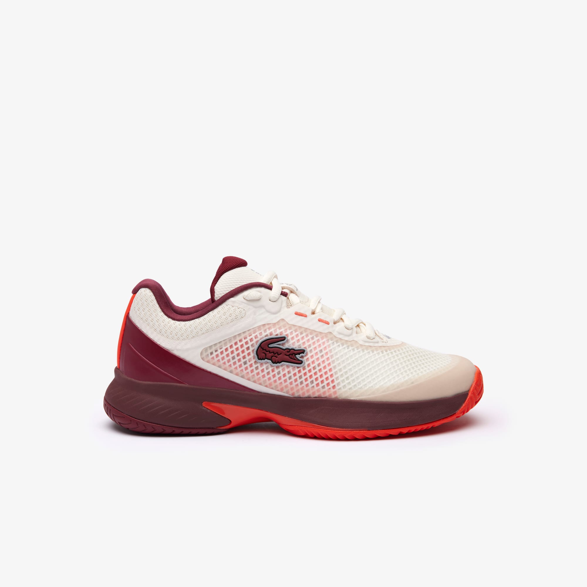 Chaussures de tennis Tech Point femme en textile Performance - Blanc - Lacoste - Femme