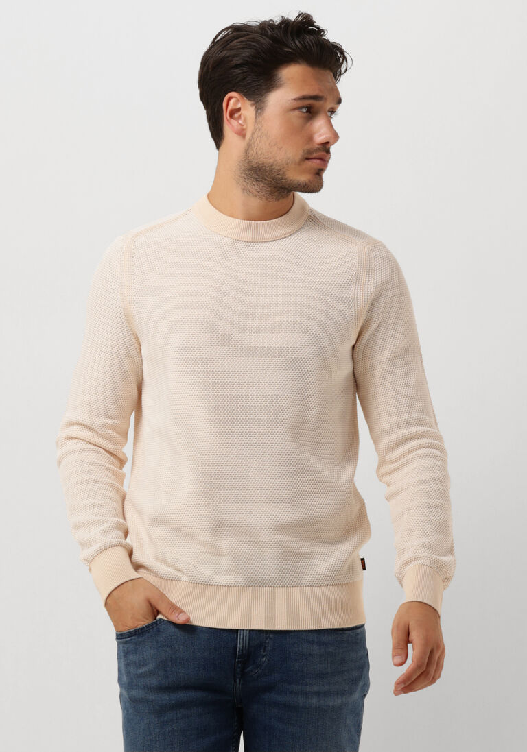 BOSS beige boss trui aquila
