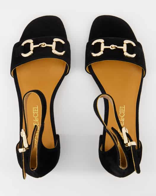 Regarde Le Ciel Yeremi 23 Sandalen in Schwarz