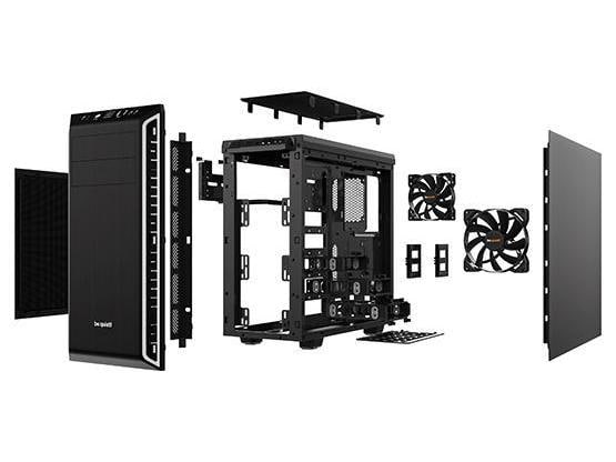 be quiet! PC-Gehäuse Pure Base 600 Leises und funktionales Mid-Tower Gehäuse