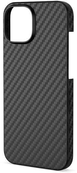 iPhone 15 MagSafe Aramid Schutzhülle (81110191300003) - Schwarz (Carbon)