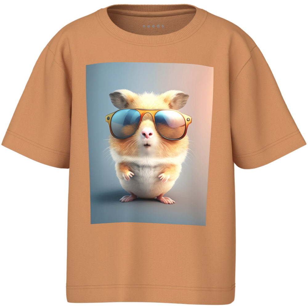 Køb Name It Gold Earth Hamster Voto Regular T-Shirt