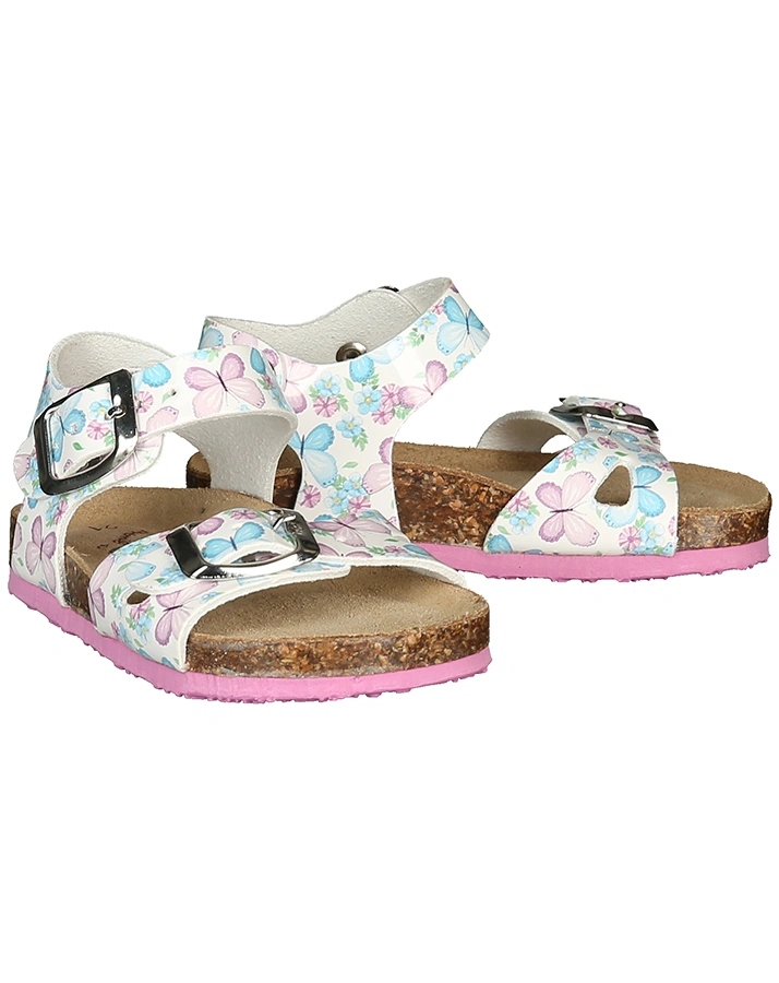 Sandalen SUMMERTIME in weiß/bunt