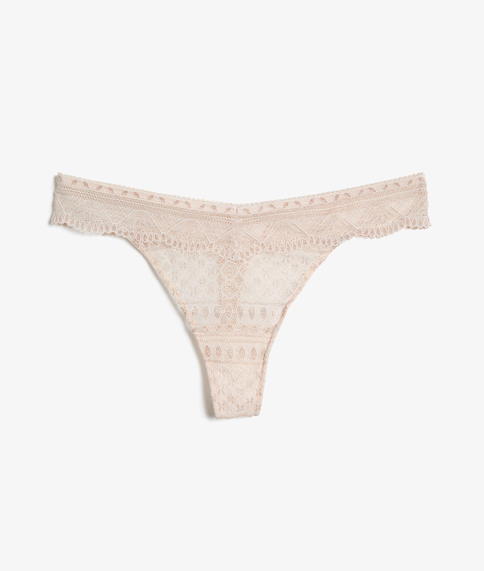String en dentelle