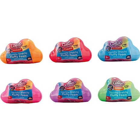 Cotton cloud luftigt skum - 6 varianter