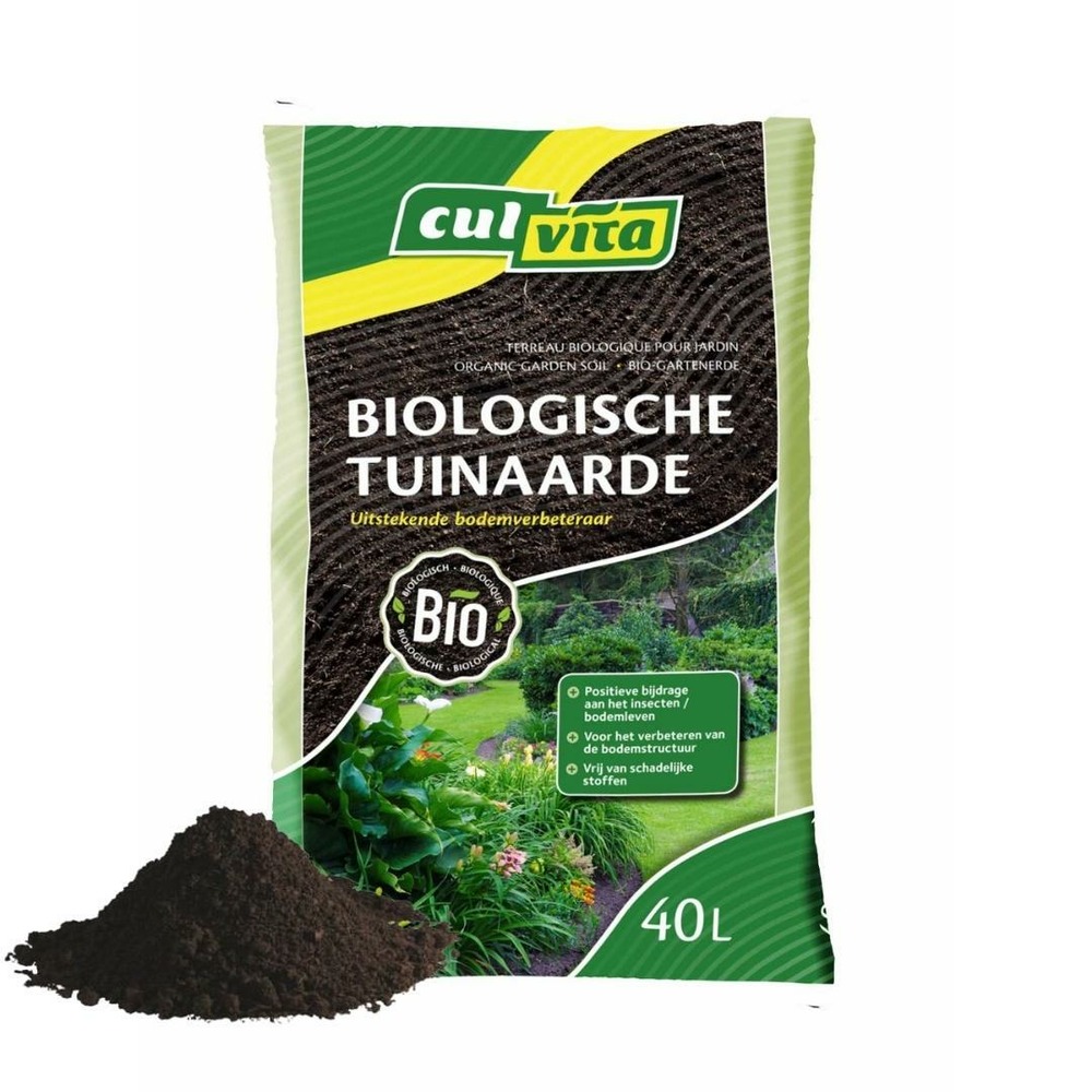 Terreau biologique pour jardin - 40l