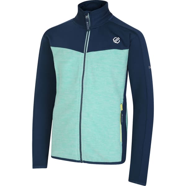 Veste polaire randonnée DARE 2B EMERGENT II CORE STRETCH MINT GREEN/MOONLIGHT DENIM
