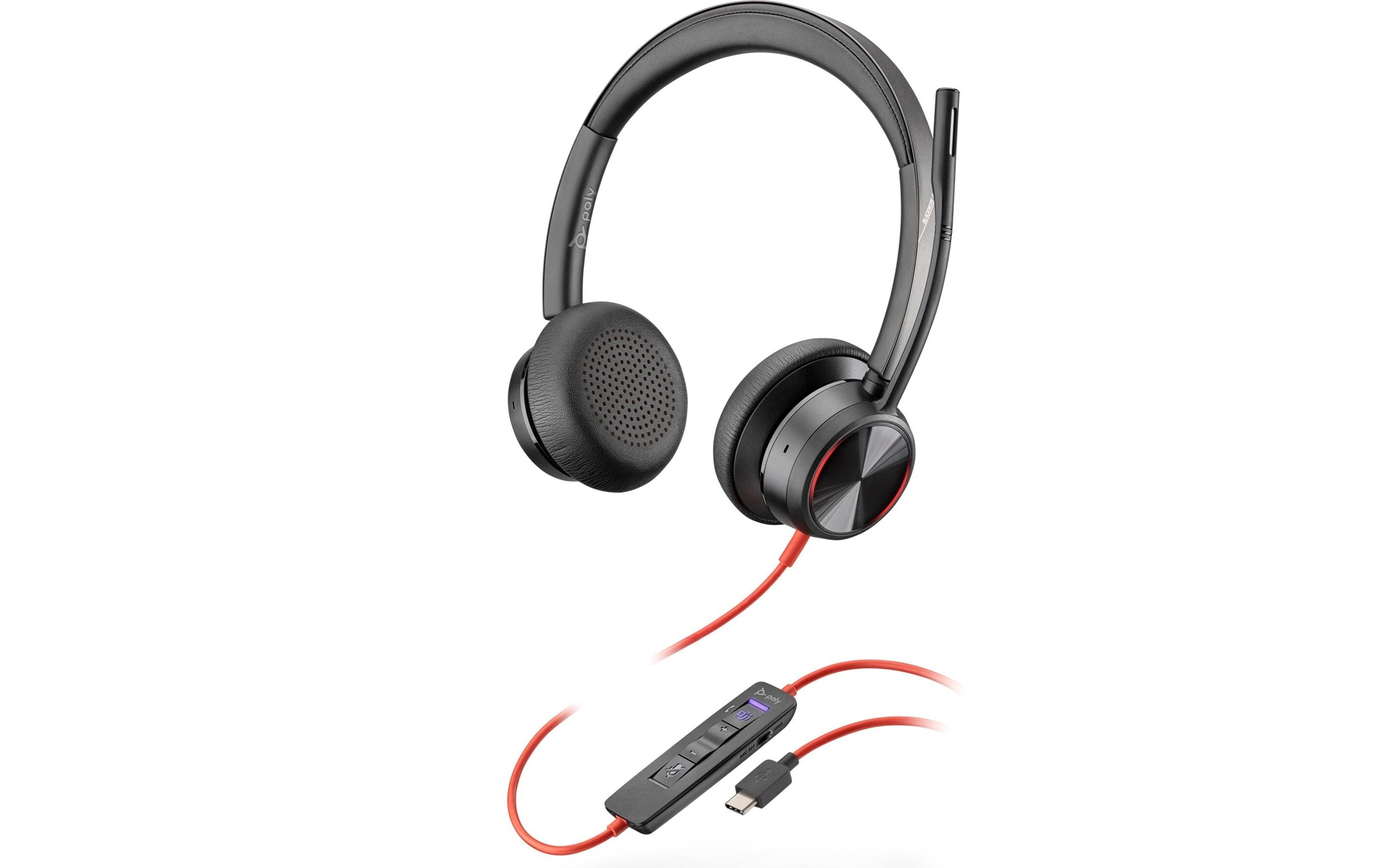 Headset Poly Blackwire 8225 MS USB-A/C<br>Schnurgebundenes Headset Blackwire 8225