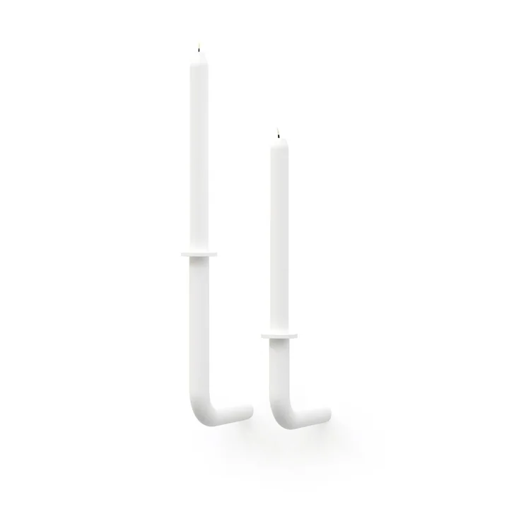 Frederik Roijé - Wall of Flame Kerzenhalter Set, weiss