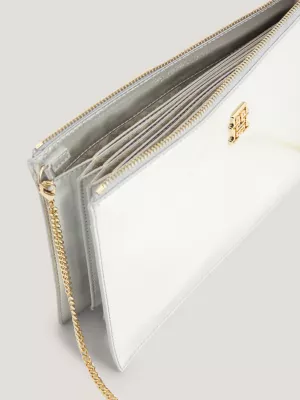 Clutch metálica TH Monogram